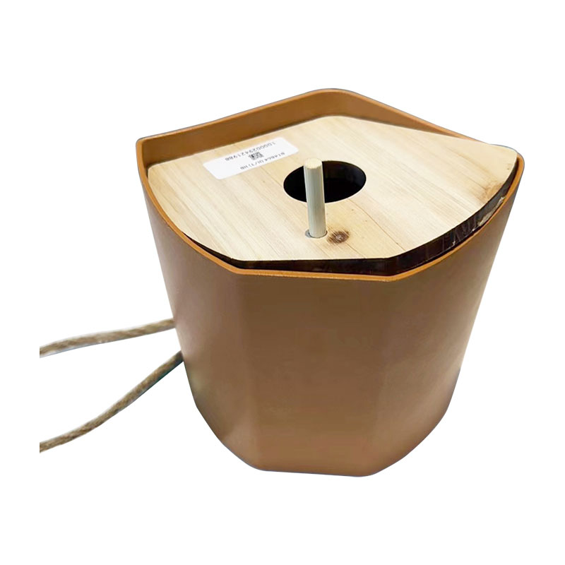 Nhà chim ngoài trời bằng sợi tre