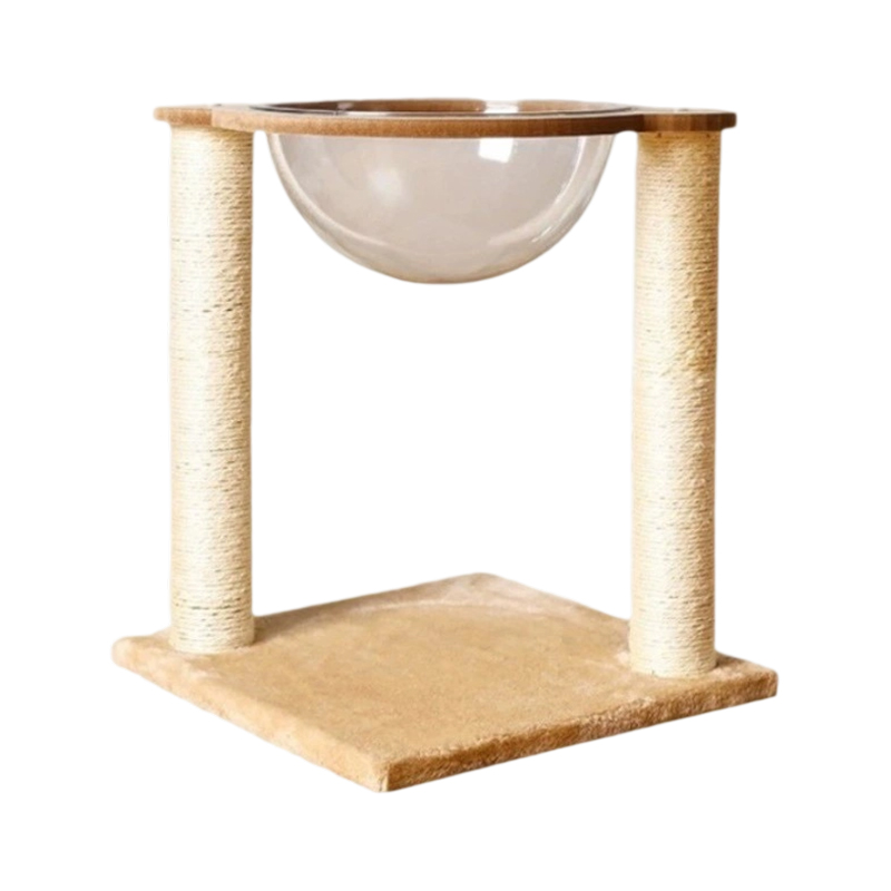 Bục cào mèo bằng gỗ